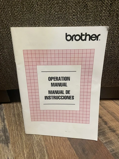BROTHER VX1100 SEWING Machine Instruction Manual, 54 Pages. $7.90