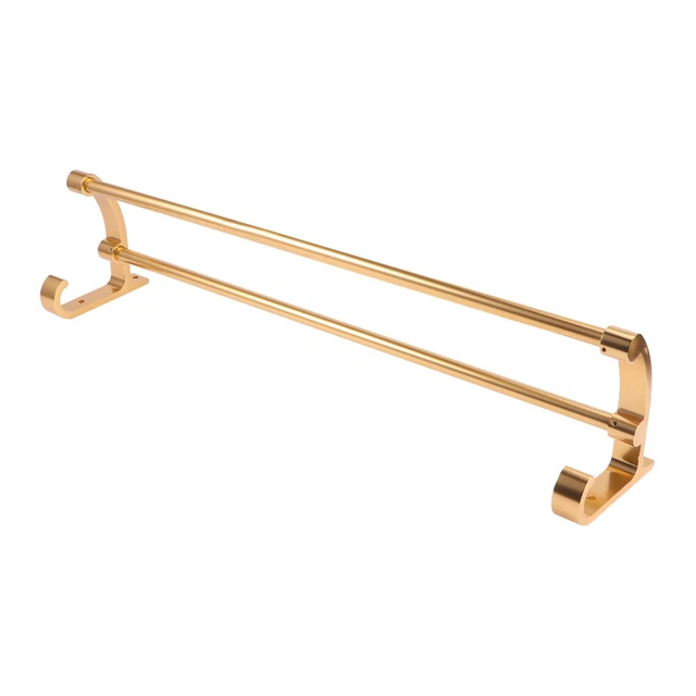 Toallero Para Baño Aleación Toallero Dorado
