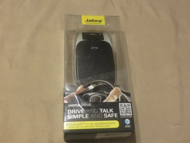 Jabra Drive Bluetooth In Car Speaker for Music and Calls Black