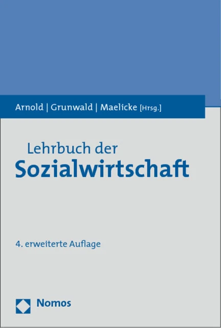 Lehrbuch der Sozialwirtschaft Ulli Arnold