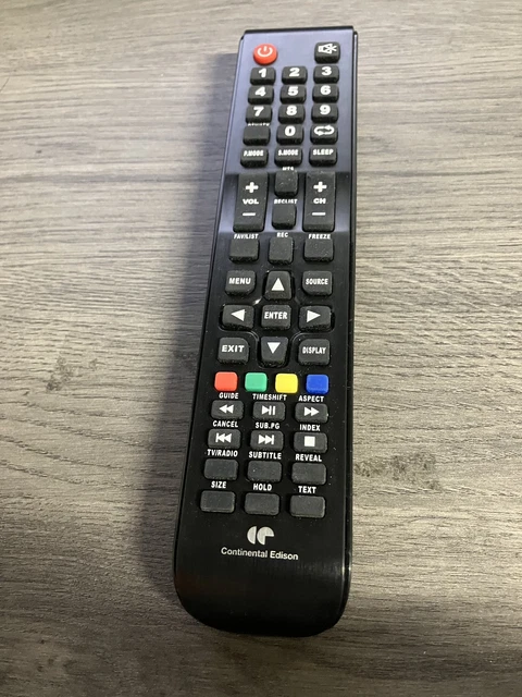 Télécommande Neuve Pour Téléviseur Continental Edison CELED65SGUHD23B6