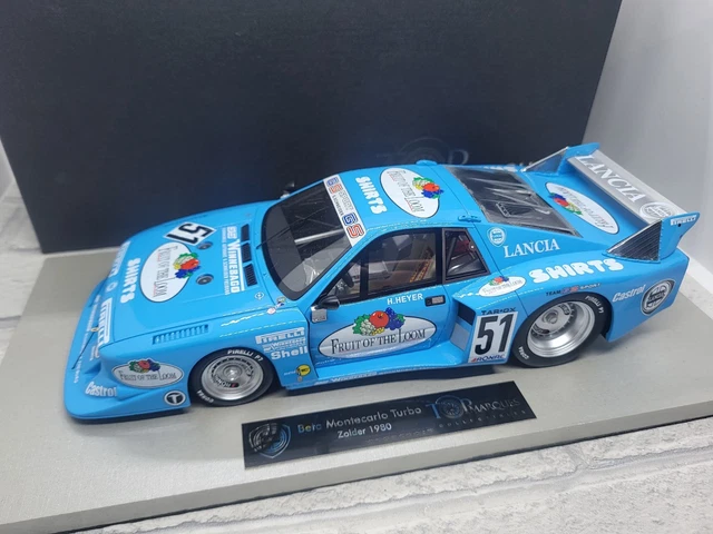 Top Marques 1:18 Lancia Delta MC 1992 – Version Dirty – Signée Didier Auriol