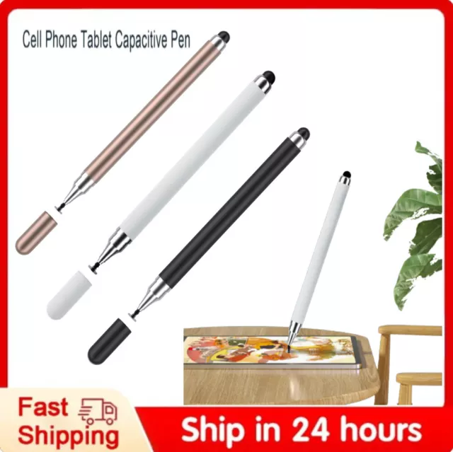 Thin Capacitive DISC Touch Screen Stylus Pen For Mobile Phone - Android Tablets