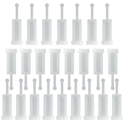 24 TCP Global Disposable HVLP Gravity Feed Spray Gun Filters Fine Mesh, Strainer