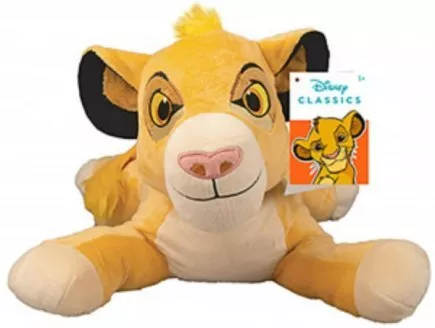 Peluche disney le roi lion : simba 26 cm - doudou licence enfant - animaux  - Peluche - Achat & prix