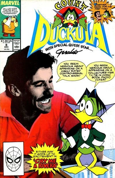 Count Duckula #8 FN 1989 Stock Image
