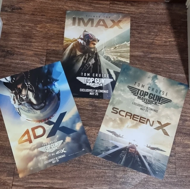 TOP GUN MAVERICK 2022 stampa poster film Tom Cruise A5 A4 A3 EUR 4