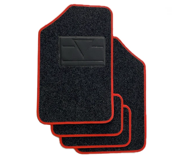 Set 4 Tappetini Auto In PVC - Universali, Antiscivolo, Nero Lucido, Per Auto E SUV - Foto 3