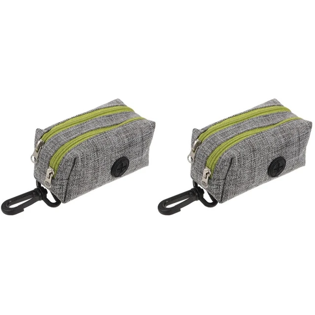 2x con cremallera portabolsos para perro viajes portabolsas para perro