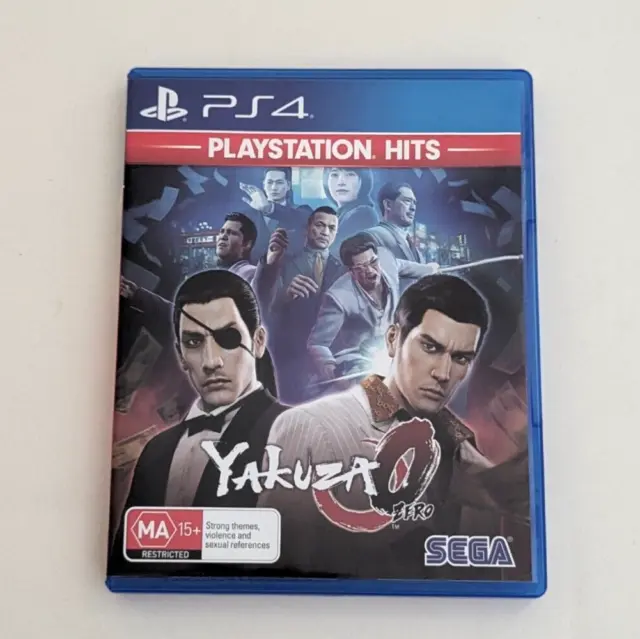  PS4 YAKUZA 0 (PLAYSTATION HITS) (EURO) : Video Games