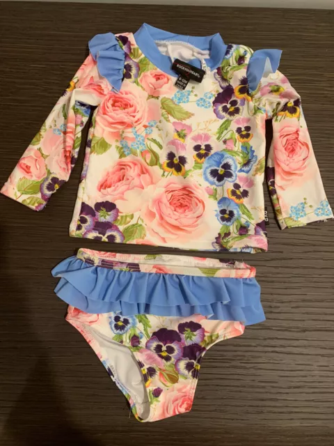 Rock Your Baby RYB Baby Swimwear Rashie Set 6-12 Months