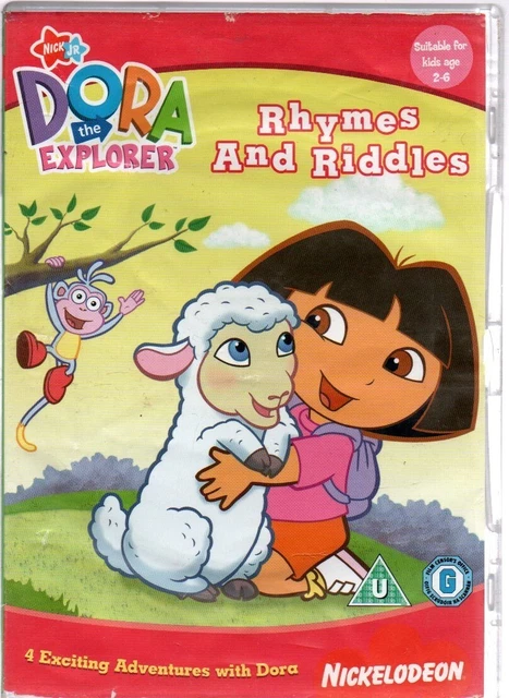 Dora Rymes And Riddle DORA THE EXPLORER - Rhymes And Riddles (Animated) (DVD, 2005) £3.49 ...