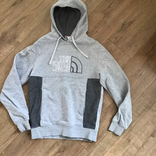 Mens grey The North Face Hoodie - Size XS