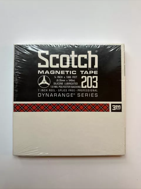 LOTE DE 2 carretes de estudio de cinta magnética Scotch 150 carrete a  carrete 1800 ft 7 NUEVO DE LOTE ANTIGUO SELLADO EUR 27,58 - PicClick ES