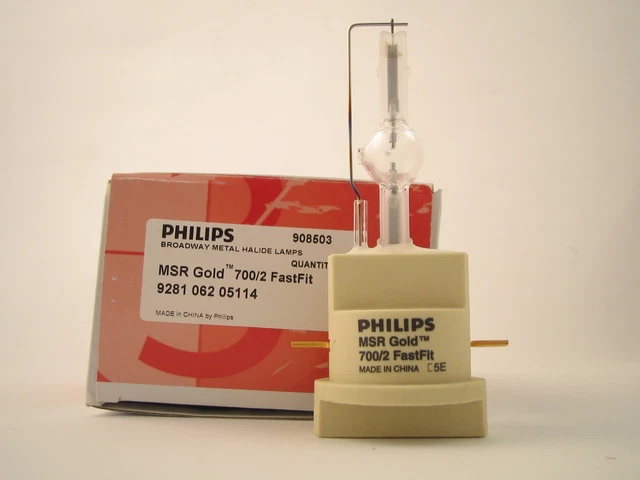 LAMPE DÉCHARGE PHILIPS MSR Gold 700/2 Fast Fit Éclairage Architectural  Phare EUR 236,84 - PicClick FR