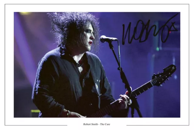 Robert Smith Signed Photo Print Autograph The Cure