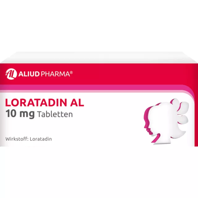 Loratadin AL 10 mg Tabletten Antiallergikum, 20 St. Tabletten 1653968