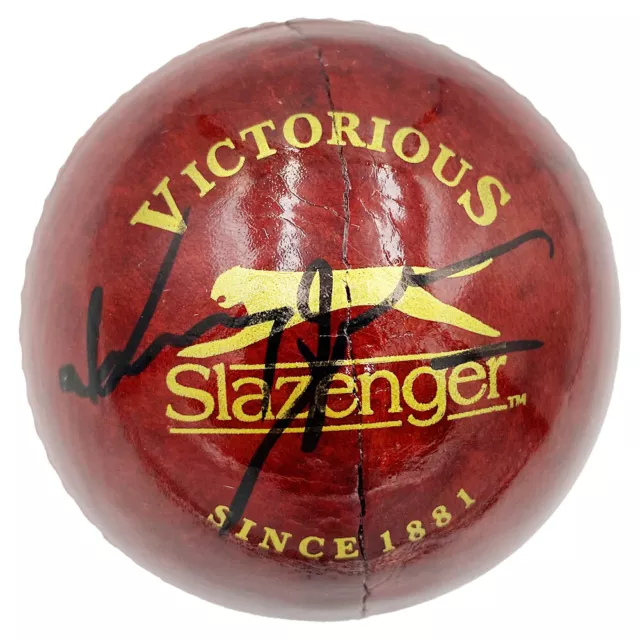Signed Umesh Yadav Cricket Ball - India Icon Autograph +COA