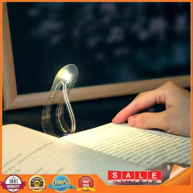 Mini Bookmark Lamp Folding Flexible Book Lights Eye Protection Reading Night