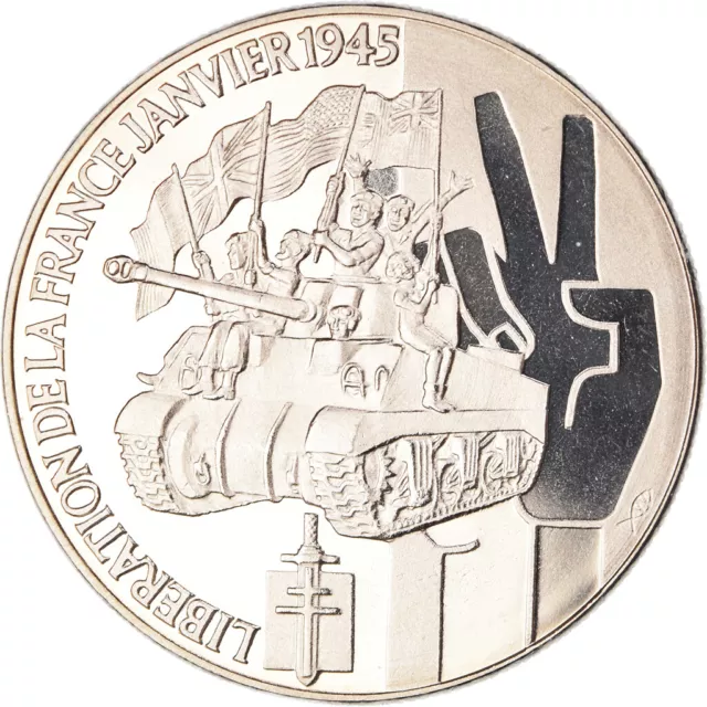 [#187542] France, Medal, Libération de la France 1945, WAR, MS, Copper-ni