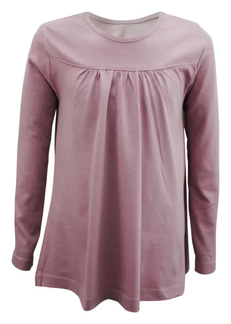 Girls Sfera Long Sleeve T-Shirt Top Dusty Pink Age 2 to 14 Years Kids