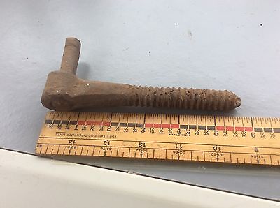 Antique Shutter Pin Screw In Wood Old Farm Shutter Bracket