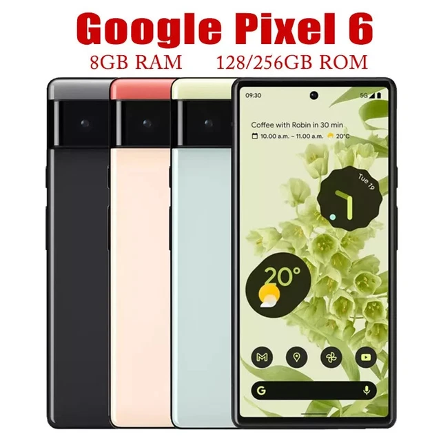 GOOGLE PIXEL 6, 128GB, Unlocked Smartphone - SYDNEY STOCK