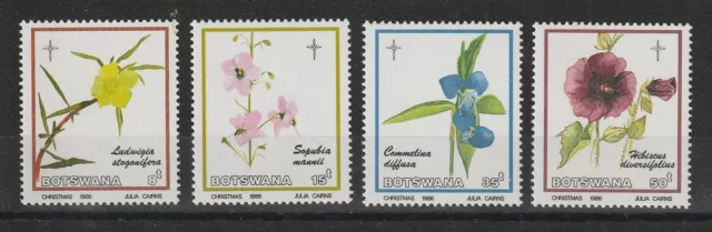 9250  Botswana  Blumen  388-91  postfrisch