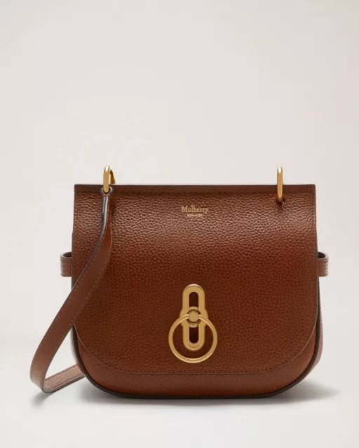 MULBERRY AMBERLEY SMALL Satchel in Oak Small Classic Grain BNWT 795 RRP 595.00 PicClick UK
