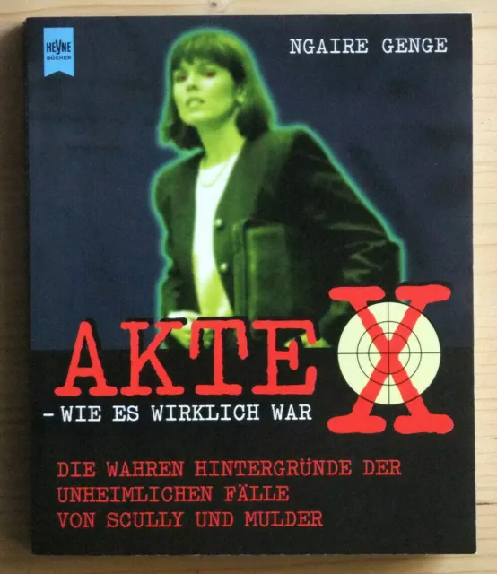 Buch  Ngaire Genge  "Akte X - Wie es wirklich war"  X-Files
