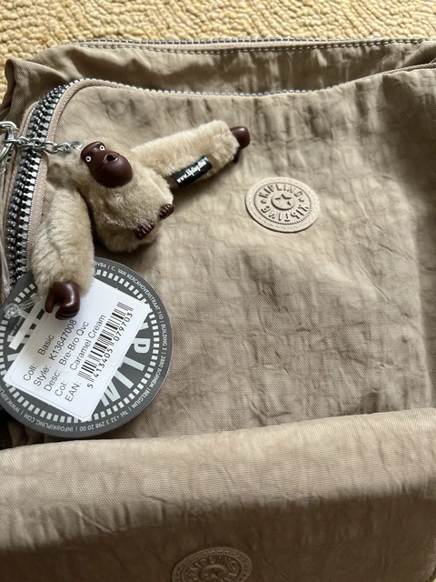 KIPLING BREEZER BROWNIE CROSSBODY Bag Purse Combo In Caramel Cream. 36.00 PicClick UK