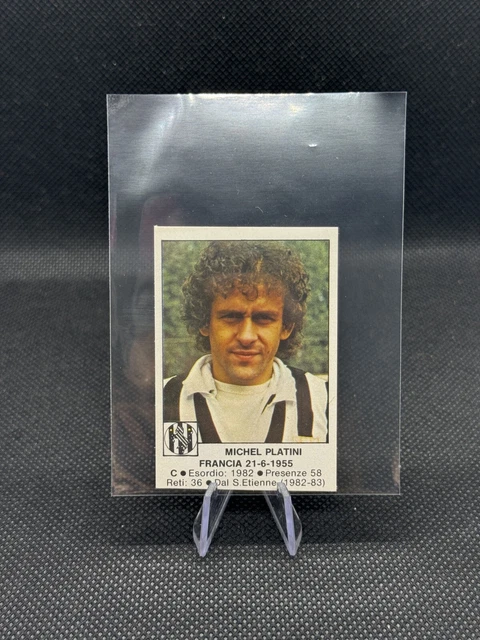 MICHEL PLATINI Juventus Calciatori Panini SCEGLI figurina recuperata