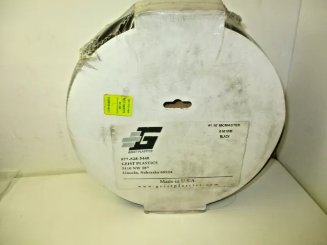 Geist Plastics, Light Duty Cable Protector, 0101Fm, #1 10' Mcmaster