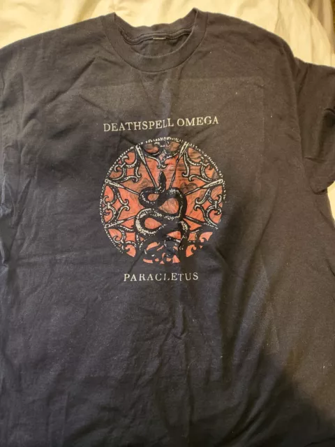 Deathspell Omega Paracletus Shirt 2xl Black Metal Abigor Blut Aus Nord