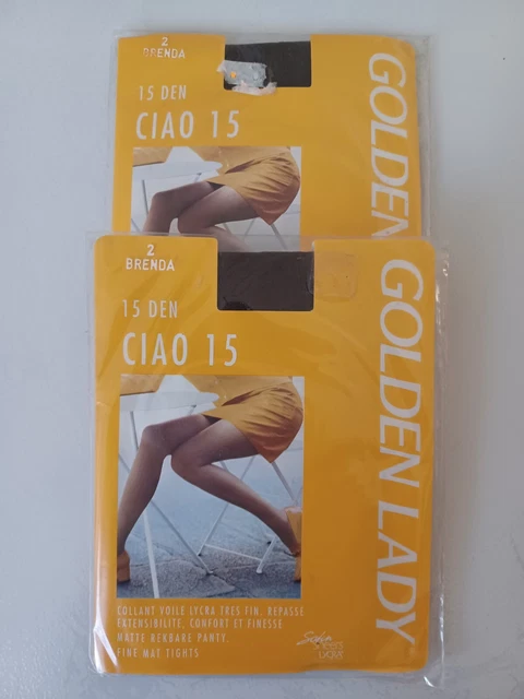 LOT DE 3 COLLANTS VOILE 15 DEN GOLDEN LADY TAILLE 2 COULEUR FUME - eBay LOT DE 3 COLLANTS VOILE 15 DEN GOLDEN LADY TAILLE 2 COULEUR FUME - eBay