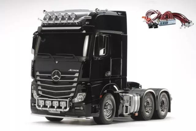 Tamiya MB Actros 3363 Giga Space 6x4 + LED-Lichtset - 56348LED