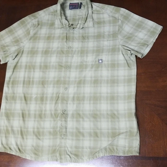 Mammut Trovat Trail Shirt Men's 2XL Hiking Backpacking Quickdry 4 way Stretch