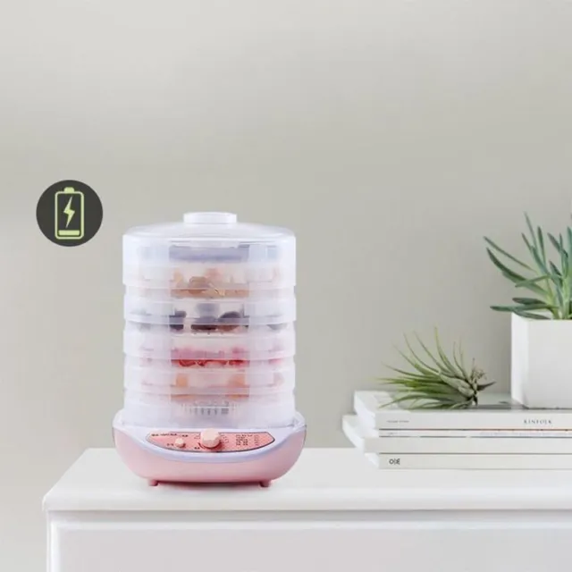 5 Layers Dried Fruit Vegetables Herb Meat Machine Household Mini Food Dehydrator