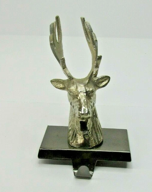 Holiday Stocking Holder Hanger Reindeer