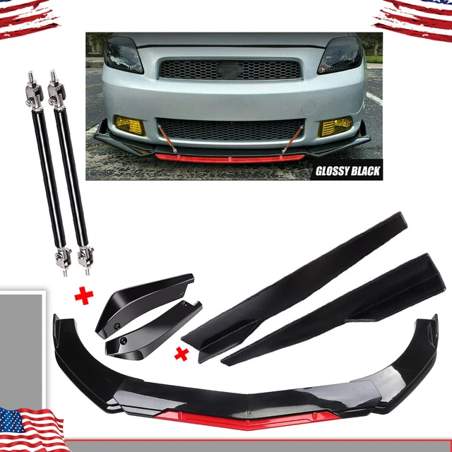 FRONT REAR BUMPER Lip Spoiler Splitter Body Kit Side Skirt For Scion tc