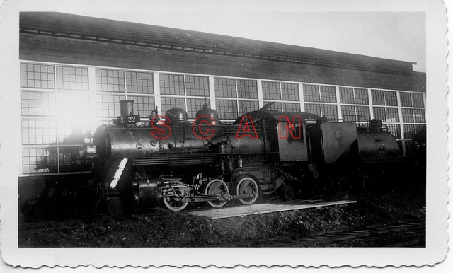 3B641 RP 1940s CALIFORNIA WESTERN & NAVIGATION RAILROAD 262 LOCO #22