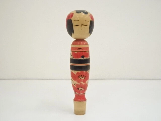 44173# TRADITIONAL JAPANESE CRAFT / KOKESHI DOLL (25.2 cm)/ ARTISAN WORK