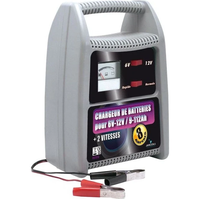 Chargeur De Batterie 6/12V-8A Voiture Auto Moto