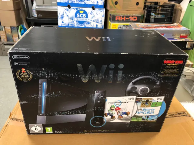 CONSOLE NINTENDO WII MARIO KART WII PACK 25th Anniversary - Complet