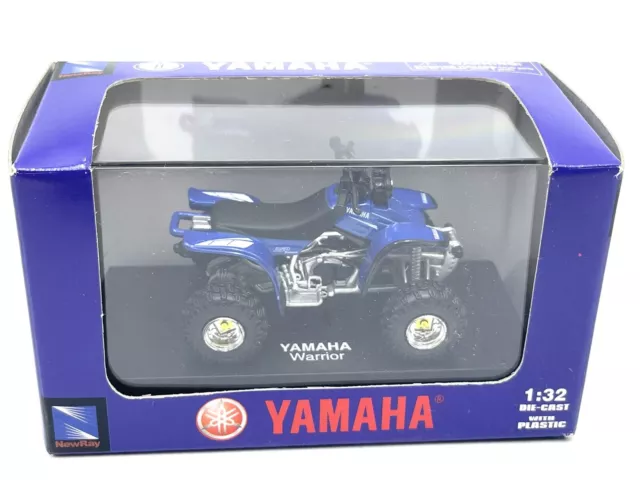 Yamaha QUAD WARRIOR NEWRAY 1/32 Vintage Model New In Box # NIB PJ