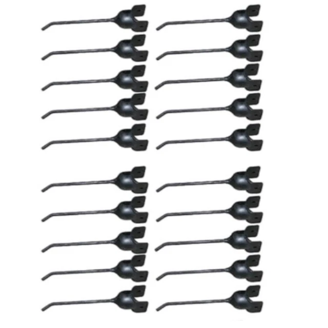 Set of Twenty Rubber Mount Rake Teeth AE47389 Fits John Deere AE24953 74 672 660