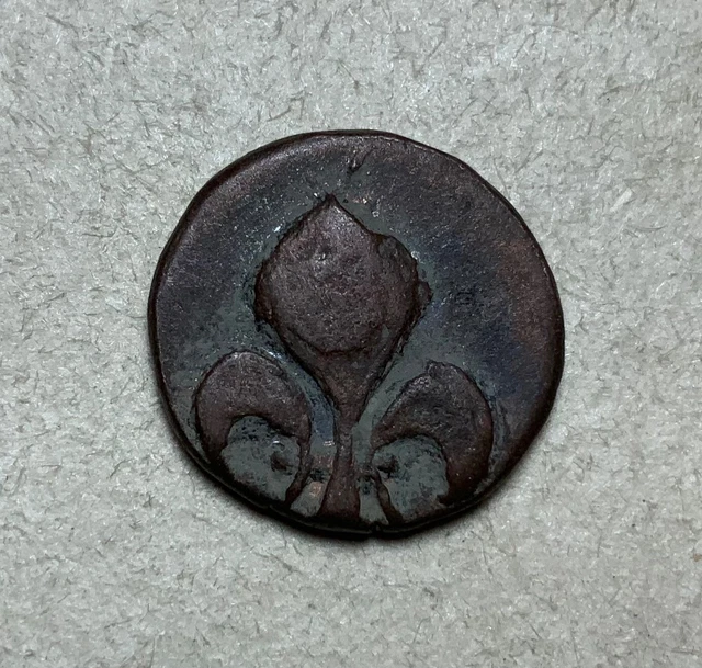 1715-1835 French India 1 Doudou - Rare