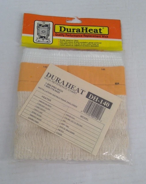 NIP Duraheat Wick DH-140 Fits Various Kerosene Heater Fits