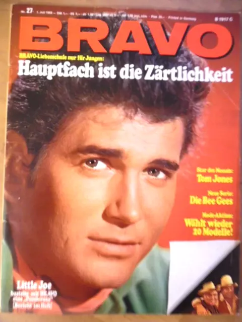 BRAVO 27 - 1968 Mike Landon Tom Jones Hollies Cliff Richard Bee Gees Yves Renier