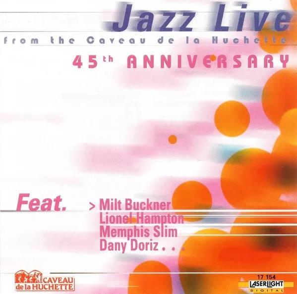 Various – Jazz Live From The Caveau De La Huchette (1996) CD "Made in EU" "New"